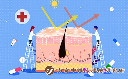 摄图网_401916652_皮肤防晒扁平插画（企业商用）