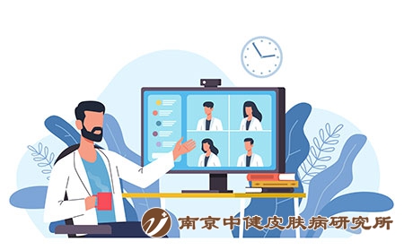 摄图网_306566975_医疗视频会议与计算机应用程序举行在线医生会议网络咨询与（企业商用）